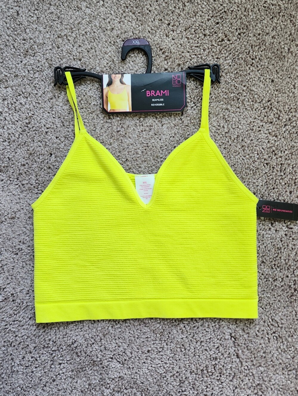 Neon Seamless Bra